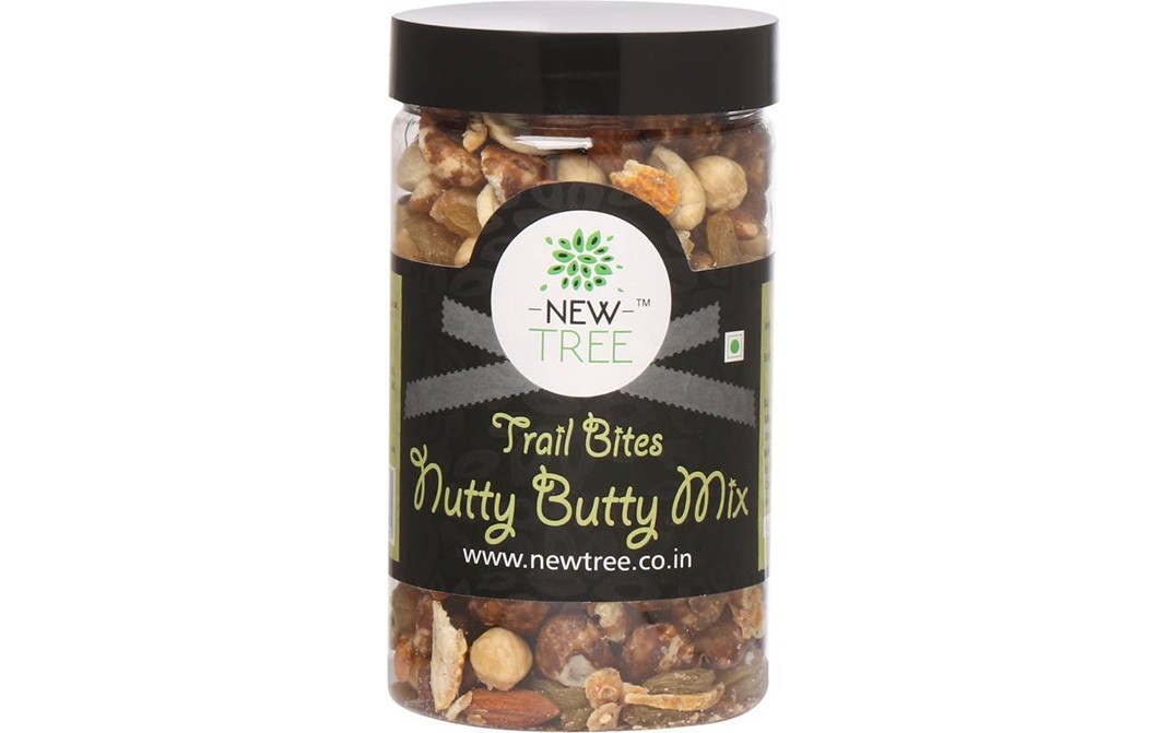 New Tree Trail Bites Nutty Butty Mix   Glass Jar  300 grams